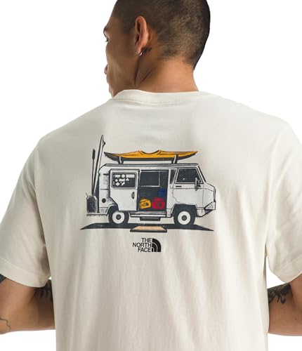 THE NORTH FACE Men's Evolution Van Life Short Sleeve Tee | T-shirt With Ribbed Collar & Set-in Sleeves3