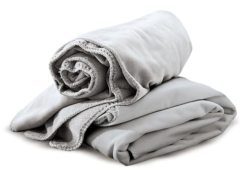 Irisette Kuscheldecke Cover 8952 | 11 silber - 150 x 200