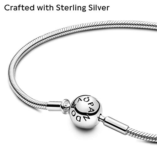 Pandora Me Jewelry Snake Chain Sterling Silver Bracelet, 7.1" #TOP2