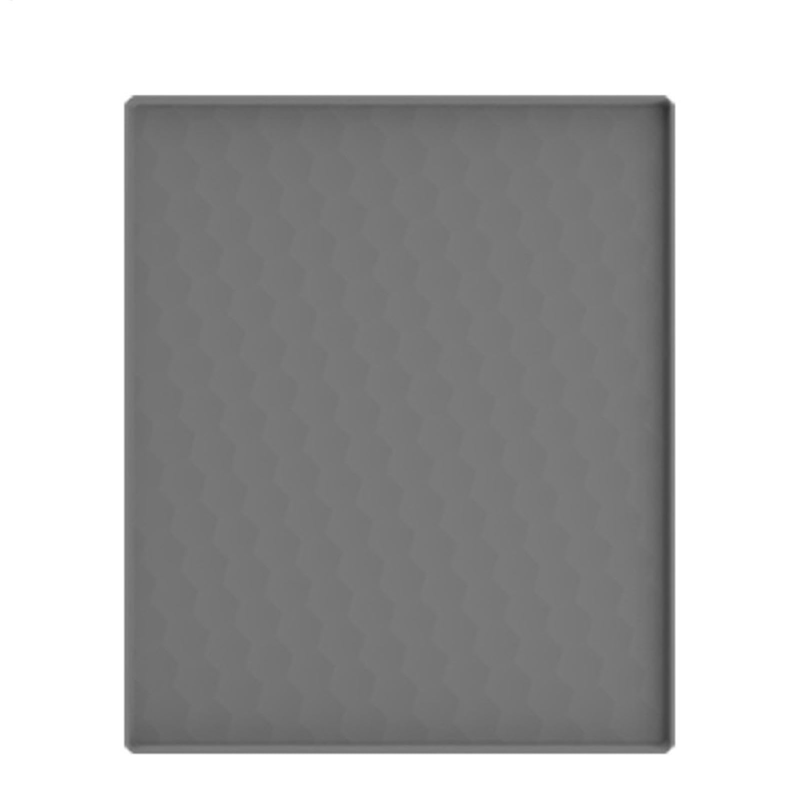 Tapis de nourriture pour chien en silicone imperméable grand format