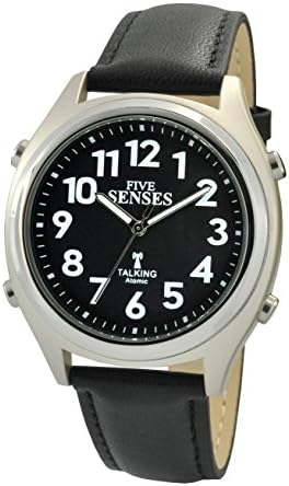 FIVE SENSES Atomic Talking Watch Seniors Men Women Loud Talking Sound Alarm for Visually Impaired