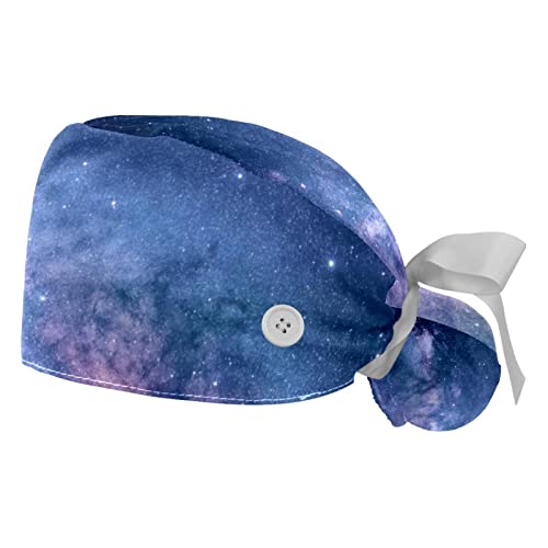 Casquettes de travail avec bandeau de transpiration JDEZ style galaxie