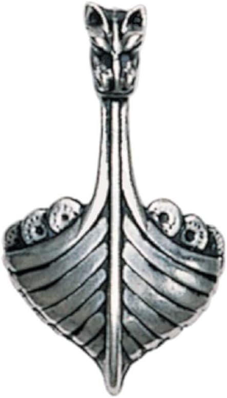 Trove of Valhalla Dragonhead Boat for Safety on Journeys Charm Amulet Talisman Pendant