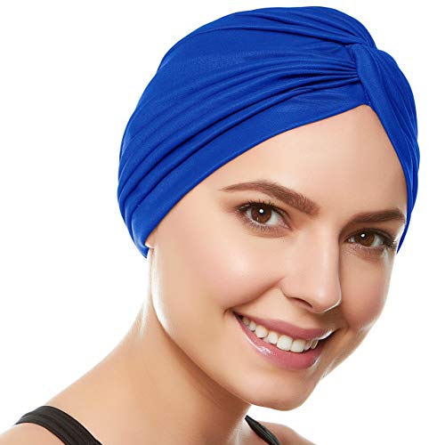 Beemo Women’s Swim Bathing Turban - Royal Blue