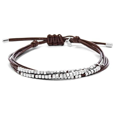 Fossil Pulsera de Mujer con Cuero JA6379040 Cover