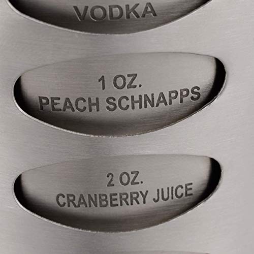 Relaxdays, Silber Cocktailshaker, rostfreier Edelstahl, spülmaschinenfest, Rezepte, Cocktailmixer, Barshaker, Standard - Image 5