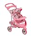 Bino 82920 - Carrozzina Per Bambole Di Color Rosa - 3