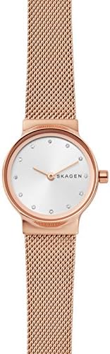 SKAGEN Freja Watch for Women, Quartz Movement with Stainless Steel or Leather Strap