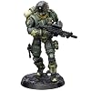 JOYTOY 1/25 Action Figures - Steel Ride Corps Assaulter Rhett - 3'',US Army Men and SWAT Team Toy Soldiers with Military Weapons Accessories,Ages 15+