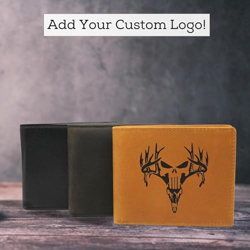 Personalized Wallet for Men, Custom RFID Leather Wallet, Engraved Genuine Leather Custom Wallet, Great Anniversary Gift For Him, Husband, Boyfriend, Men, Father, Dad, Grandpa, Wedding4