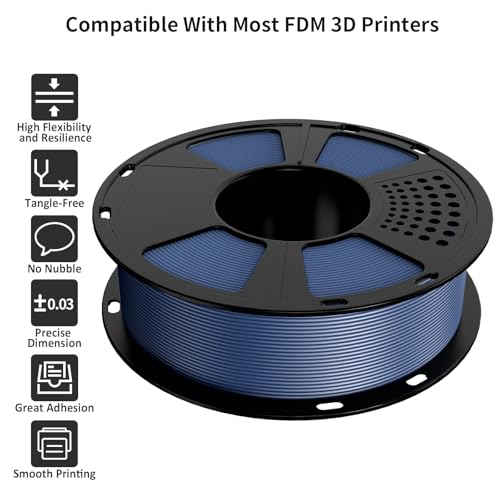 Image of GIANTARM Matte PLA Filament 1.75mm,Blue,1kg
