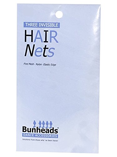 Bunheads Hair Nets for Women, Light Brown, 2-Pack