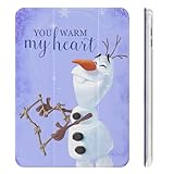 ディズニー アナと雪の女王 iPad Mini6 カバー 軽量 ipad Mini4 ケース ipad Mini5 ケース タブレットケース 三つ折り ペンシルホルダー付き 耐久 薄型 衝撃吸収