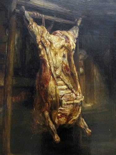Tableau toile Rembrandt avec finitions précises pour art mural 60x90cm