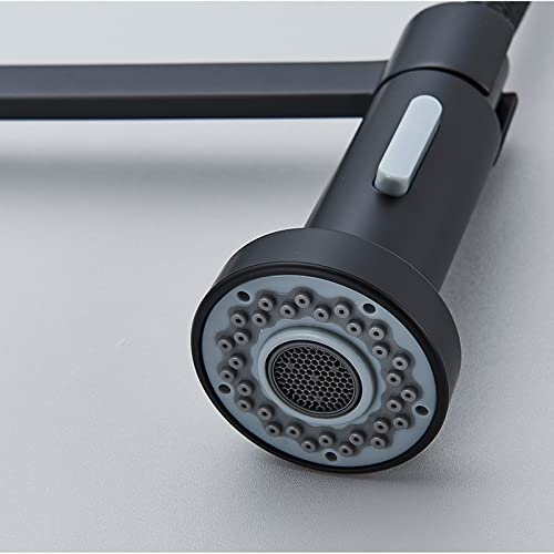 Robinet de cuisine rétractable à arc élevé pour évier moderne - 5