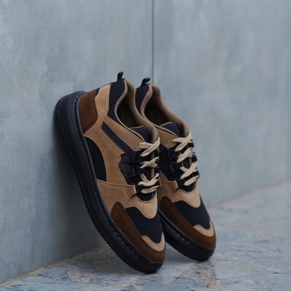 Image of Magnum Laceup Sneakers for Men | Stylish | Lightweight | Comfortable | Handcrafted | Memory Foam Soles for Extra Cushioning
