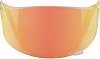 Motorcycle Helmet Visor LS2 FF358 FF396 Replacement Anti- Wind Shield Red for Full Face Helmet (Transparent Red)