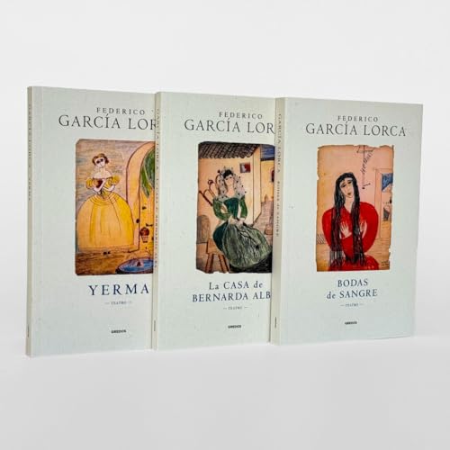 Pack La gran trilogía dramática de Lorca. Contiene 3 libros: La casa de Bernarda Alba, Bodas de sangre, Yerma (Colección Federico García Lorca)