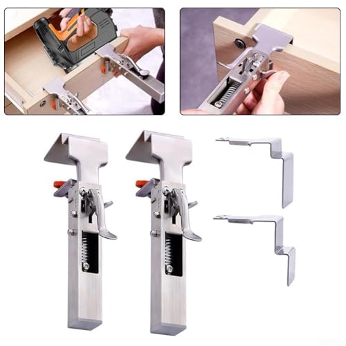 Clips de fixation pour tiroir ajustable outil montage meuble