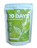 R&J Organica Herbal Detox Tea – Natural Cleanse Blend with Moringa, Green Tea, Lotus Leaf, Licorice Root, Kelp, Rose & Cassia Seed – Supports Digestion & Daily Wellness – Vegan, Laxative-Free – 20 Tea Bags