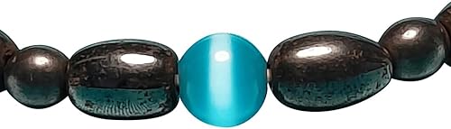 Miniatura 2 de Drkao Paquete de 2 tobilleras magnéticas de color azul para mujer, soporte para el sistema inmunológico, terapia magnética para aliviar el estrés y