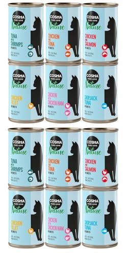 Cosma Nature 140 g - Mixpaket 1 (12 Dosen)