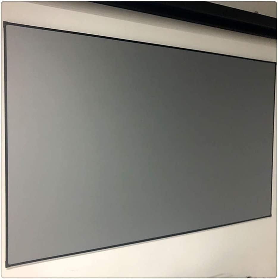 Pantalla de proyector – Marco fijo ultrafino que rechaza la luz ambiental para uso en exteriores