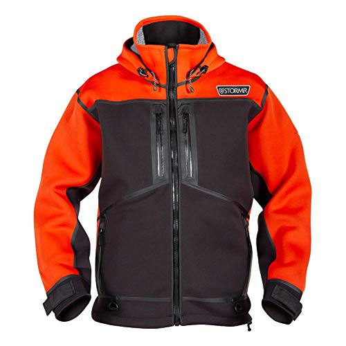 Men's Strykr Neoprene Waterproof Windproof Fleece Interior Insulated Fishing Jacket