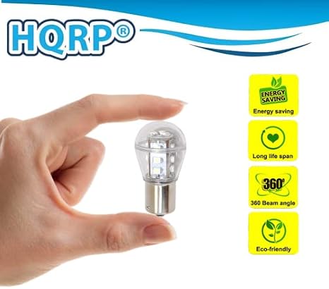 HQRP 2-Pack Headlight LED Bulb compatible with John Deere 5200 5300 5400 5500 D100 D105 D110 D120 D125 D130 D140 D150 D155 D160 D170 GT225 GT235 GX255 GX325 GX335 Tractor