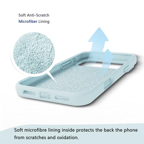 Image of iPhone 17 pro Max /18 pro Max Case Silicone(Cloud Blue)
