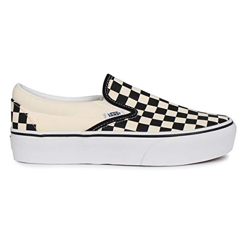 VANS @Y Xb| NVbN Xj[J[ oY  CLASSIC SLIP-ON PLATFORM zCg  VN00018EBWW US10.5-28.5 [sAi]