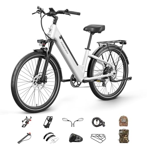 PUCKIPUPPY Ebike+Hunting Package, Electric Bike for Adults 960W, 75Miles 28MPH