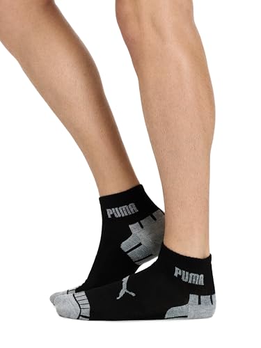 PUMA Mens 8 Pack Athletic Cushioned Quarter Crew Socks3