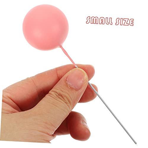 ibasenice 1 Conjunto De Linha De Bolo Decoração Rosa Decorações De Bolo Conjunto De Bola De Metal Ro