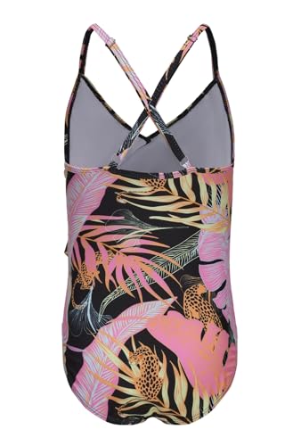 Image of Moon Tree Girls One Piece Swimsuits Ruffle Swimwear Beach Bathing Suit 2-14 Years