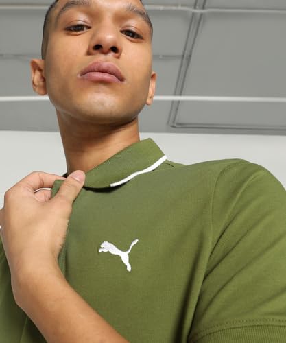 Image of Puma Men's Solid Slim Fit T-Shirt