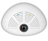 Mobotix MX-I25-D12-PW 5mp Indoor Fisheye IP Security Camera, 4GB SD card pre-installed