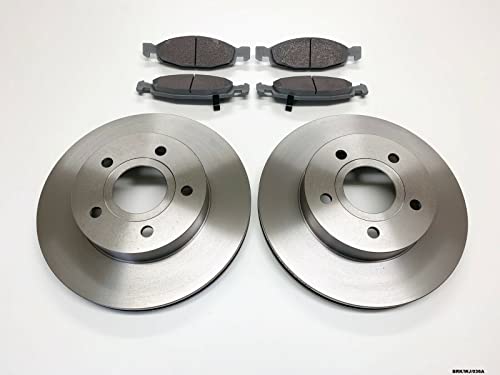 2 disques avant et plaquettes en céramique pour Jeep Grand Cherokee WJ 1999-2002