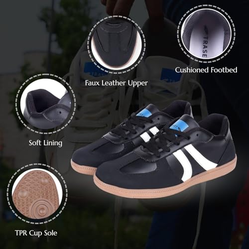 Image of TRASE Casual Sneaker Shoes for Women | Soft Cushioned Insole | Sneakers for Woman | Lightweight | Comfortable | Stylish, Trendy Girls and Women Sneakers with Laces