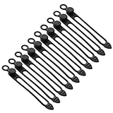 Sewroro 10 Stück Teiliges Silikon Kabelbinder Wiederverwendbar Flexibel Kabel Organizer für USB...