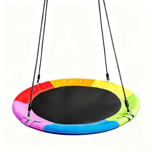 TURFEE 40' Saucer Tree Swing for Kids Outdoor, 900Lb...