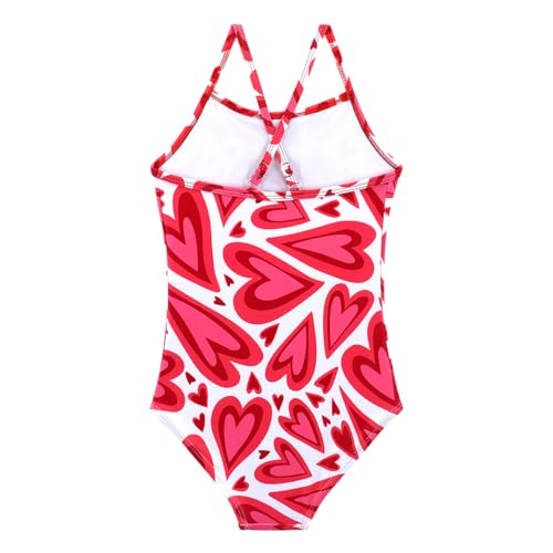 BAYIMEE Girls One Pieces Swimsuit Cute Swimwear Bathing Suits 2-12 Years2