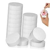 18 Piezas Cilindro de Espuma Redondo Blanco Eps para Manualidades