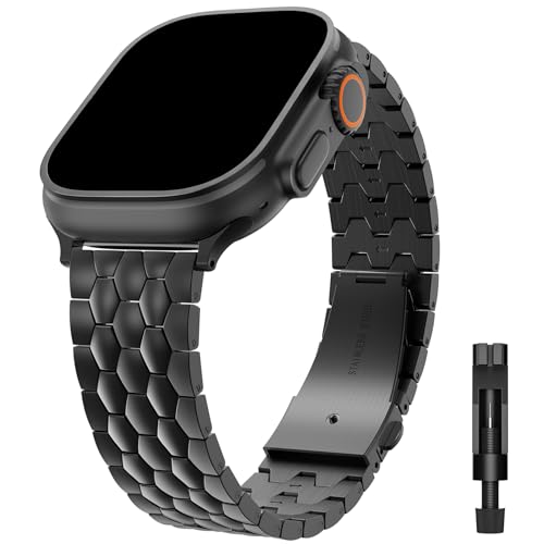 Bracelet en cuir véritable pour Apple Watch Ultra SE 3 toutes tailles