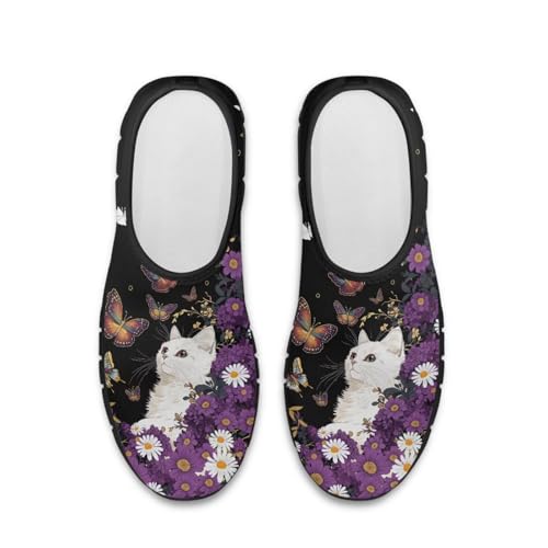 JoyLamoria House Shoes for Women Basic Indoor Outdoor Stylish with Arch Support Slip on Travel