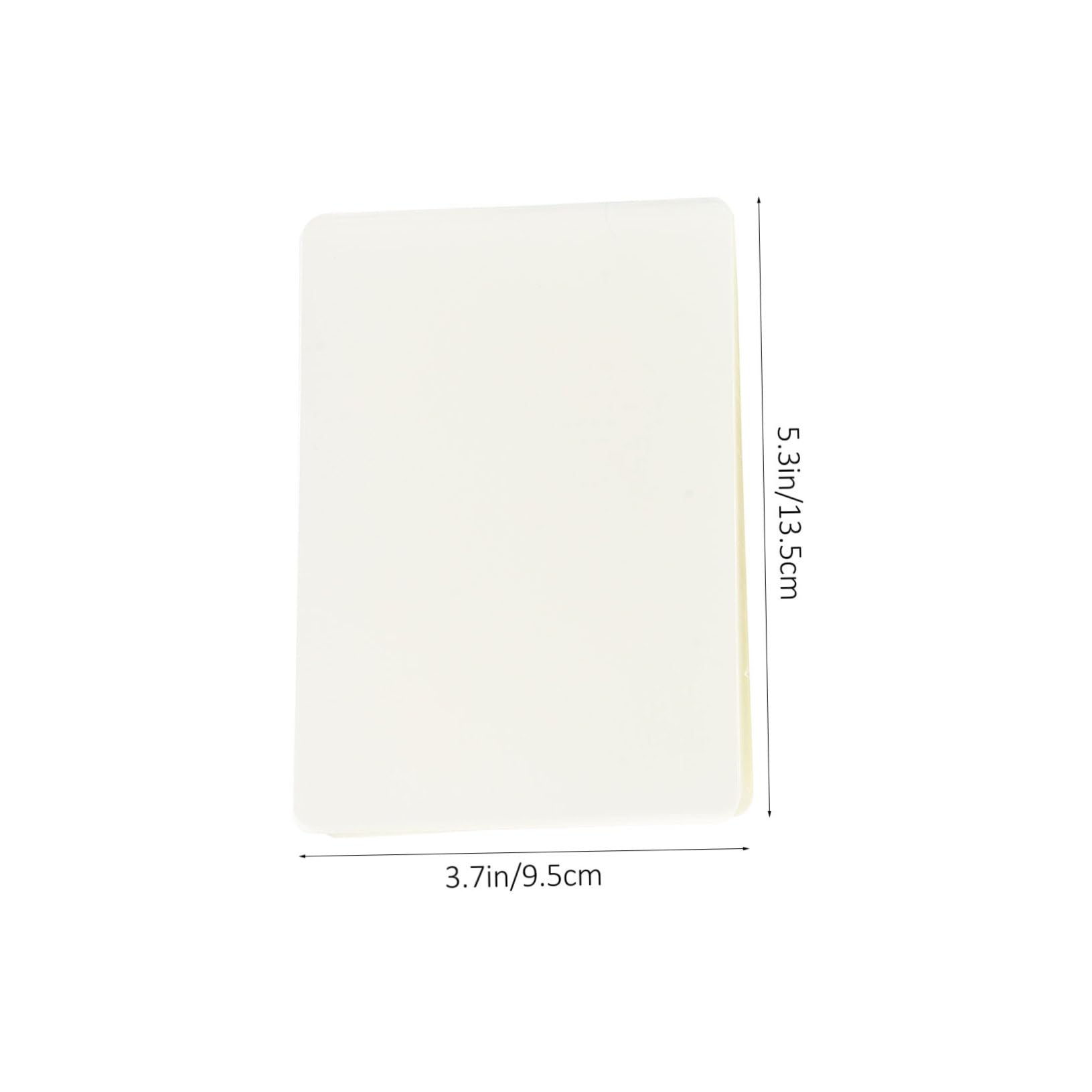 LALAFINA 300 Pcs Plastic Film Roll Protective Bulk Film No Residue Glue Photo Laminating Sheets for Long-Lasting Use