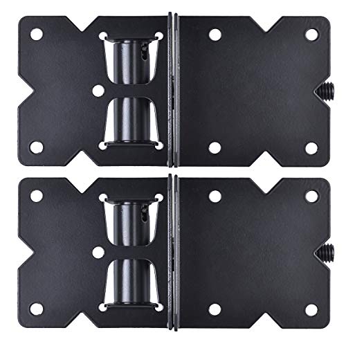 Image of Self Closing Gate Hinges Heavy Duty, 90 Degree Adjustable, 4Pcs