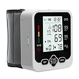 MEDICIÓN RÁPIDA: rango de medición de presión de 28 mmHg (OKPA 37,3 kPa) y rango de medición de pulso de 4199 latidos / min. Alimentado por 2 pilas AAA (no incluidas), alta sensibilidad y respuesta rápida para una medición de alta eficiencia.