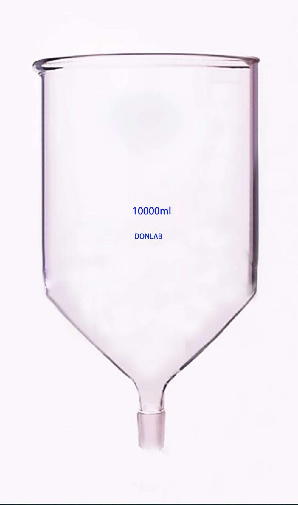 DONLAB EFC410L Glass Buchner Funnel 10000ml /10L Customized 24/40 Joint