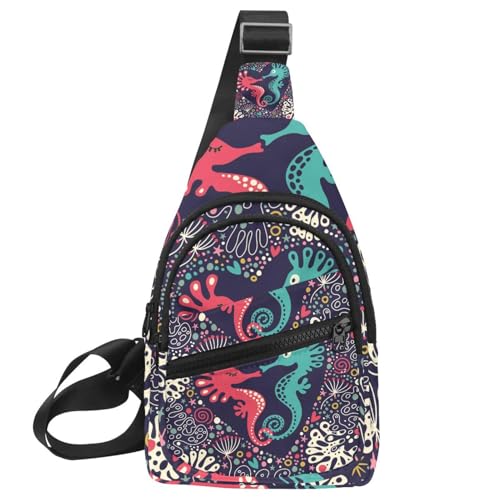 Bolso bandolera de flores lavanda ideal para pasear con comodidad